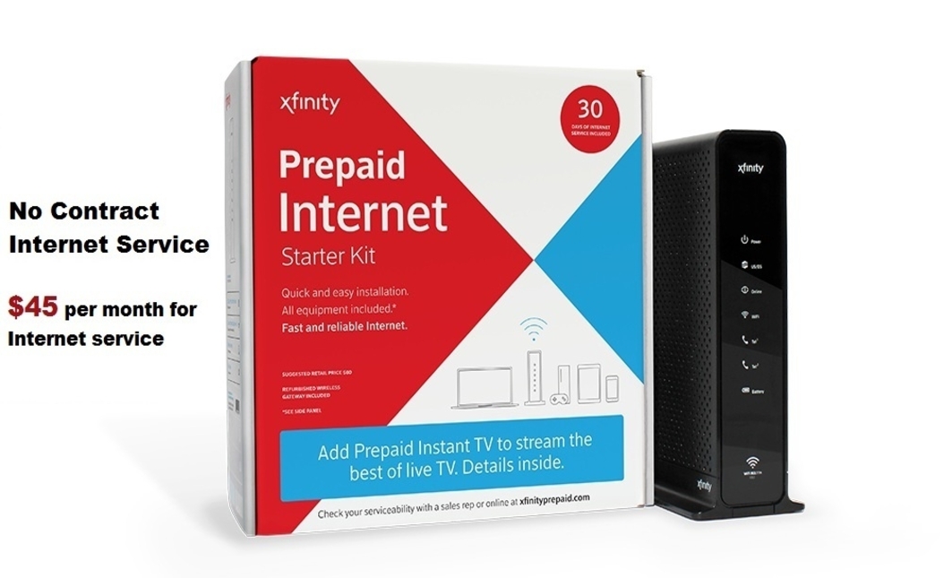 Official Xfinity Prepaid Internet Provider