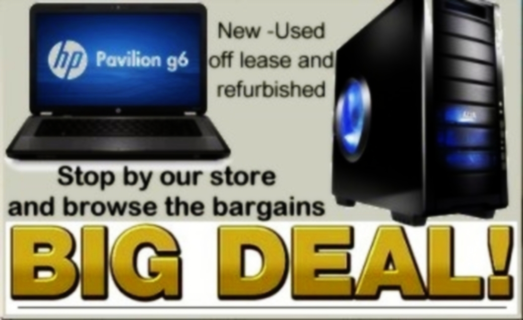 Affordable Refurbished Laptops and Desktops